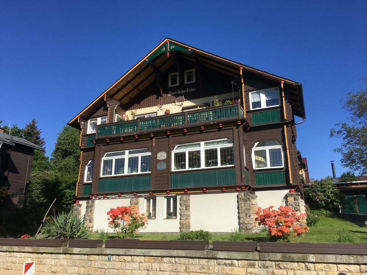 Haus "Hohe Liebe" Hotel Bad Schandau Exterior photo